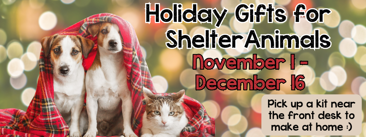 shelter animal toys